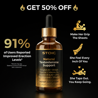 Natural Testosterone Support Complex - Upgrade your Bedroom Performance