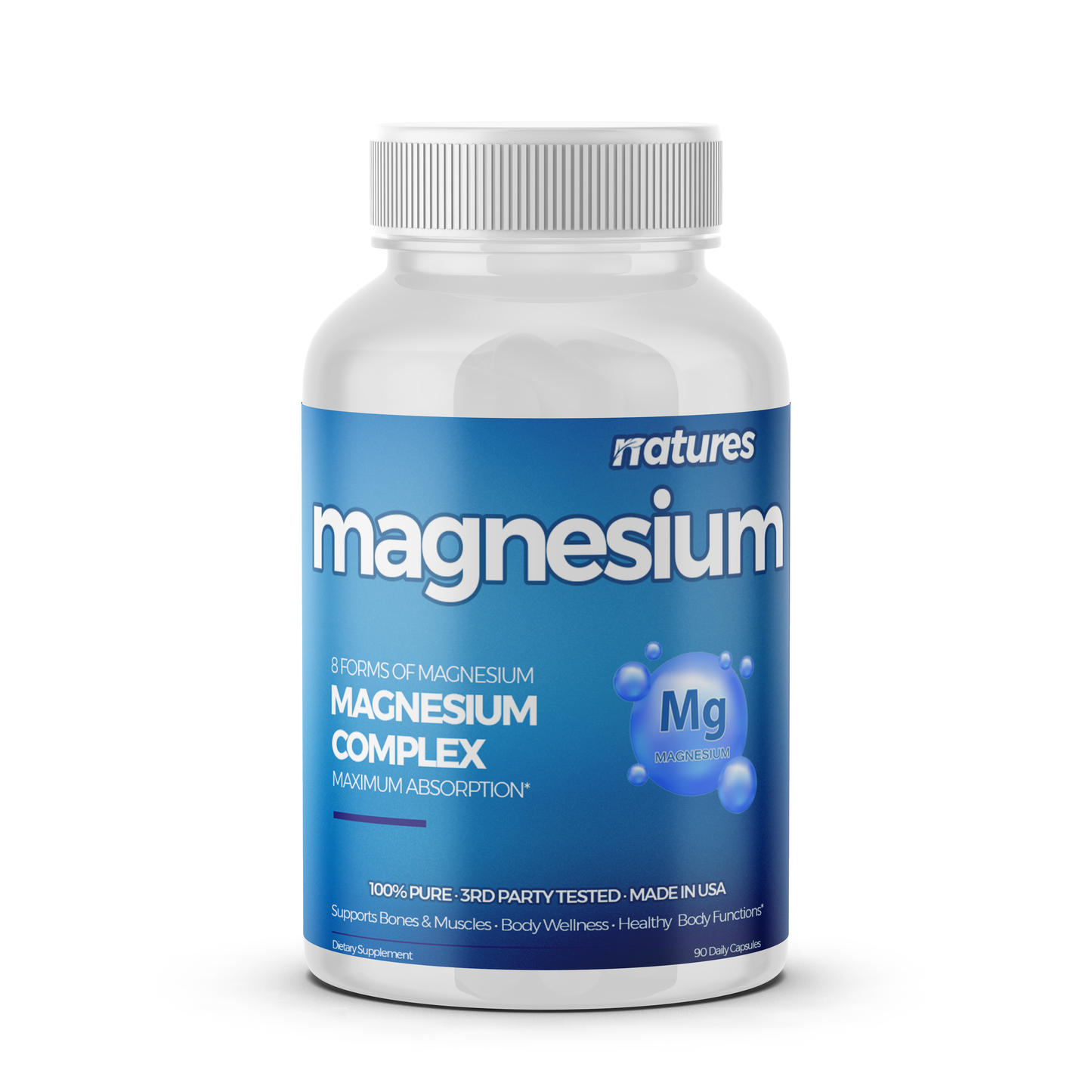 Natures® - Complejo de magnesio 8 en 1