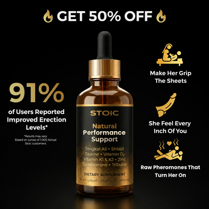 Stoic Performance - Upgrade Your Attraction & Bedroom Stamina